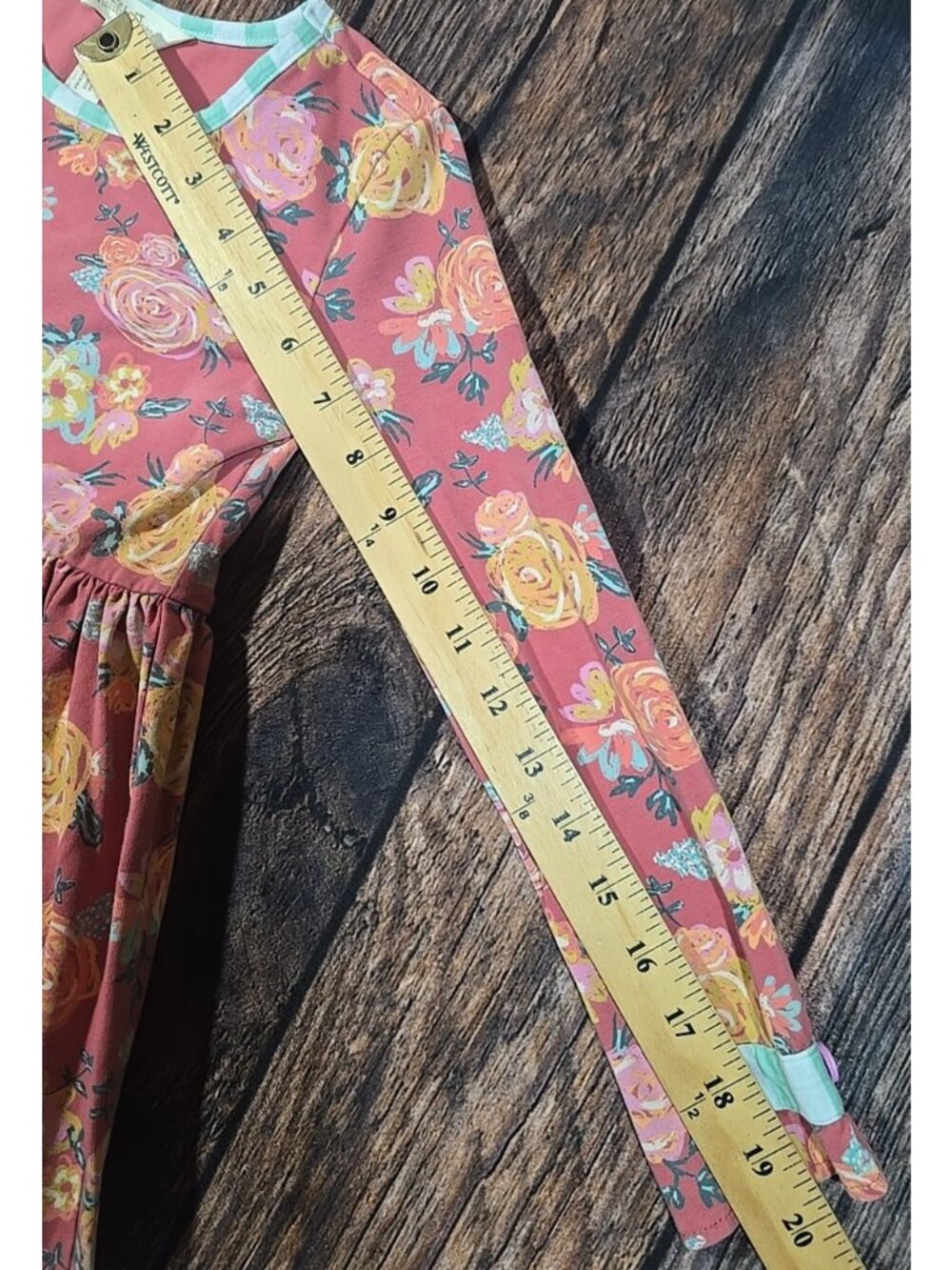Matilda Jane Wonderment Rosie Posie Dress Whimsical Ruffles Stretch Girl's 6 - Picture 4 of 10